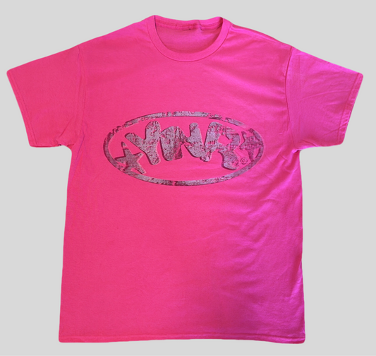 Pink YNR Logo Tee